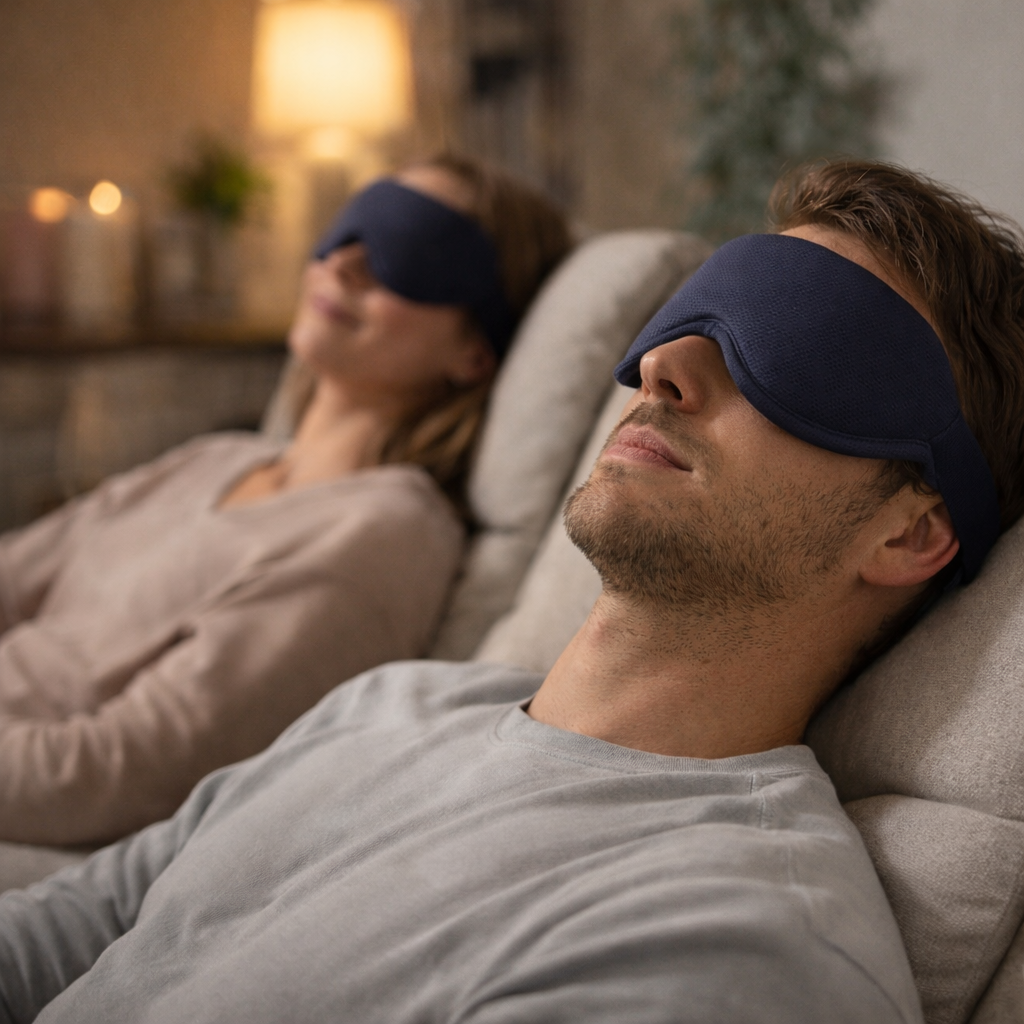 Masque chauffant pour les yeux Eyrestia
