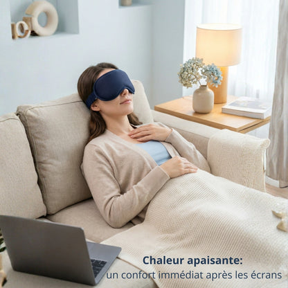 Masque chauffant pour les yeux Eyrestia