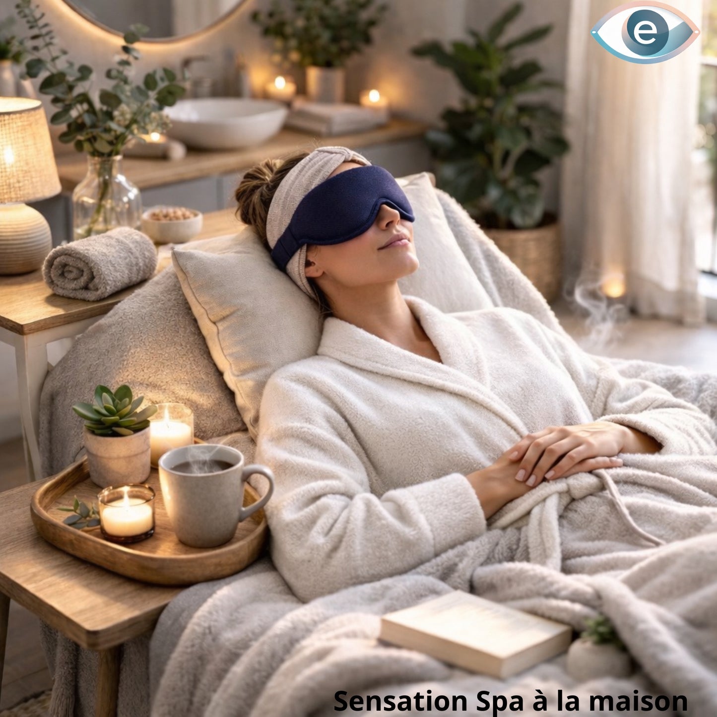 Masque chauffant pour les yeux Eyrestia
