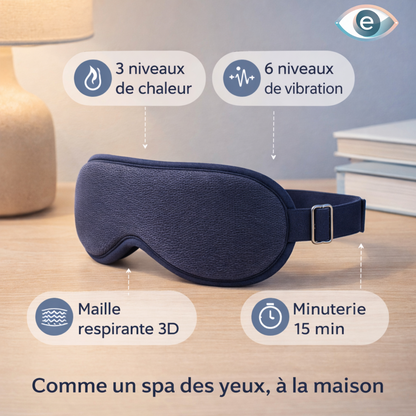 Masque chauffant pour les yeux Eyrestia